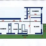 Appartamento 3 Pièces Pour 6 Pers. Avec Balcon à - Fr-1-676-128